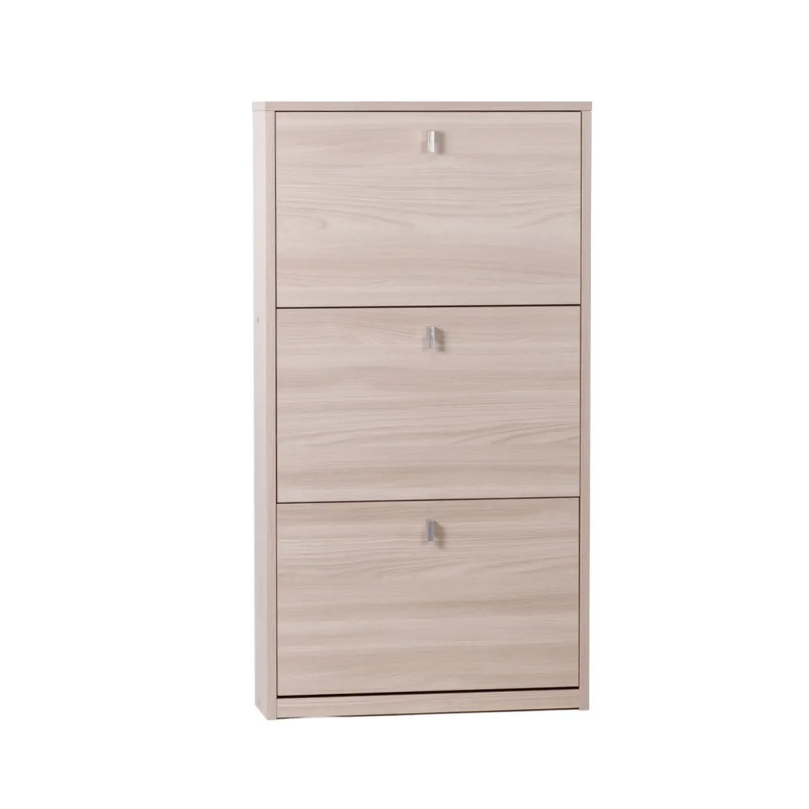 Mobile Scarpiera 3 Ante Ribalta Olmo Slim in Legno Porta Scarpe Slim Kit Armadio