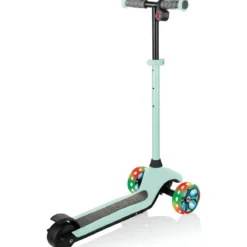 Monopattino Elettrico a 3 Ruote Verde Menta per Bambini 80W Regolabile
