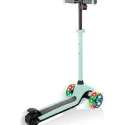 Monopattino Elettrico a 3 Ruote Verde Menta per Bambini 80W Regolabile