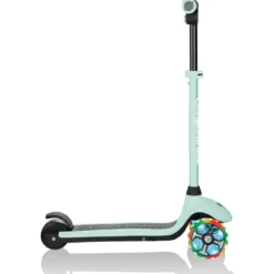 Monopattino Elettrico a 3 Ruote Verde Menta per Bambini 80W Regolabile