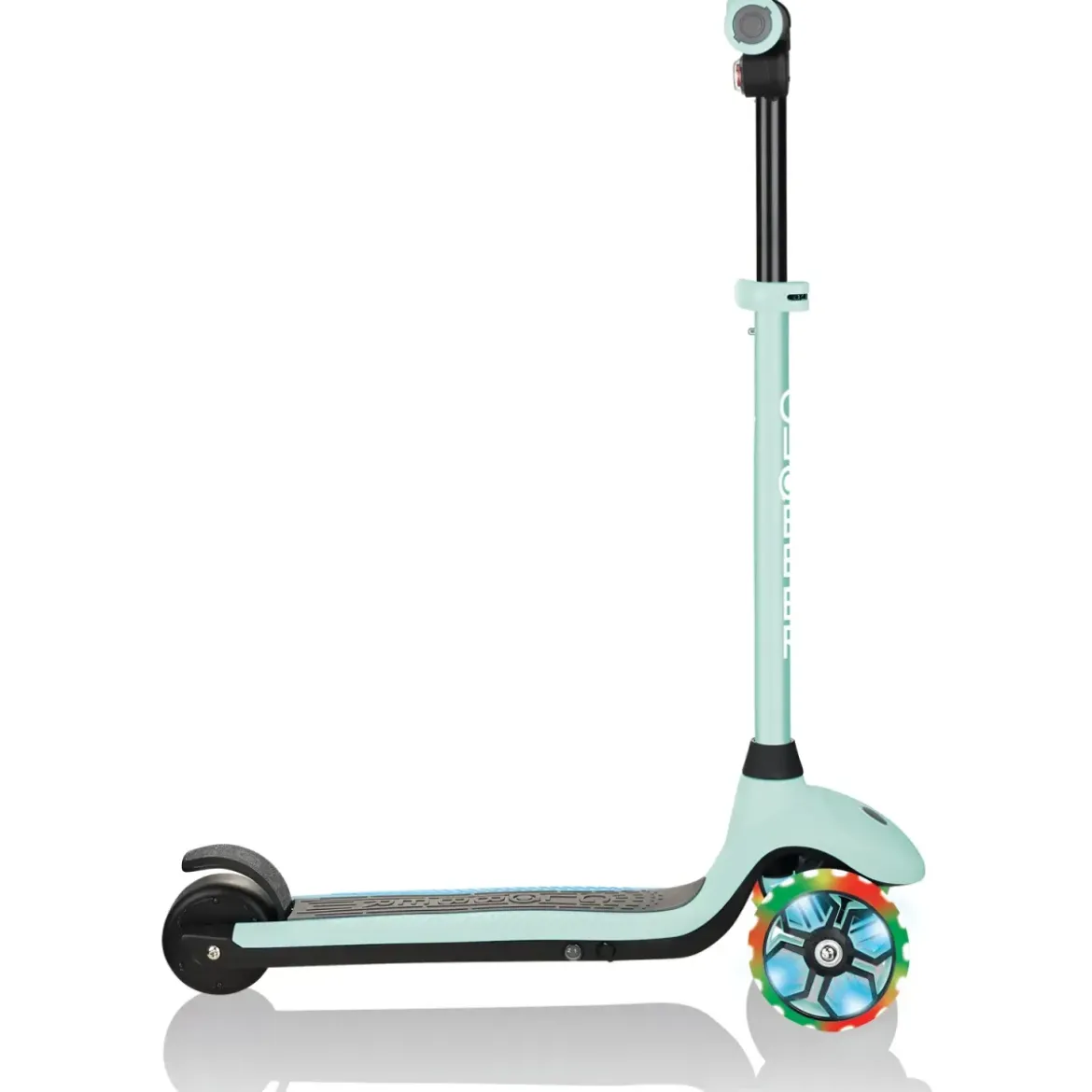 Monopattino Elettrico a 3 Ruote Verde Menta per Bambini 80W Regolabile