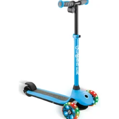 Monopattino Elettrico a 3 Ruote Azzurro per Bambini 80W Regolabile
