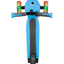 Monopattino Elettrico a 3 Ruote Azzurro per Bambini 80W Regolabile