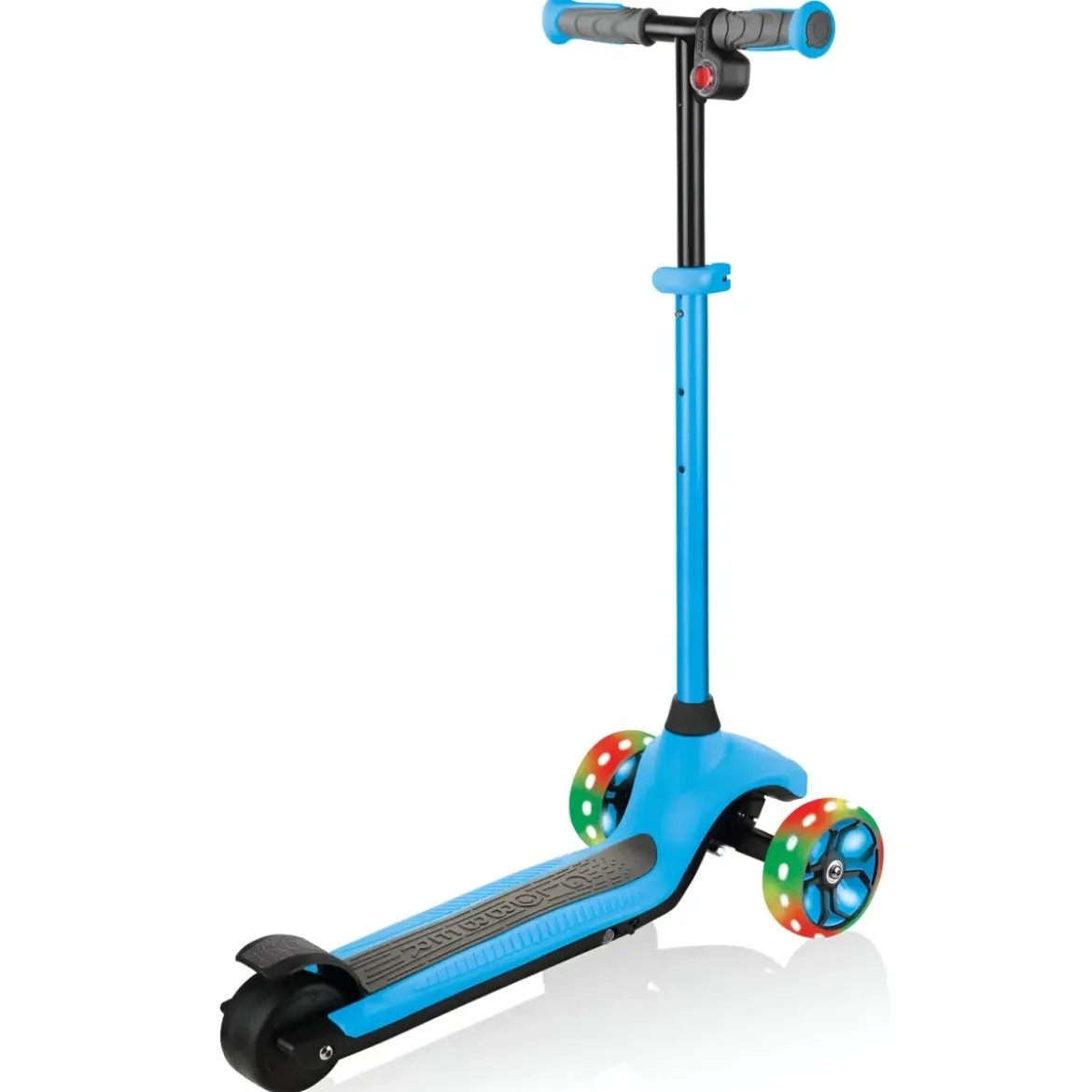 Monopattino Elettrico a 3 Ruote Azzurro per Bambini 80W Regolabile
