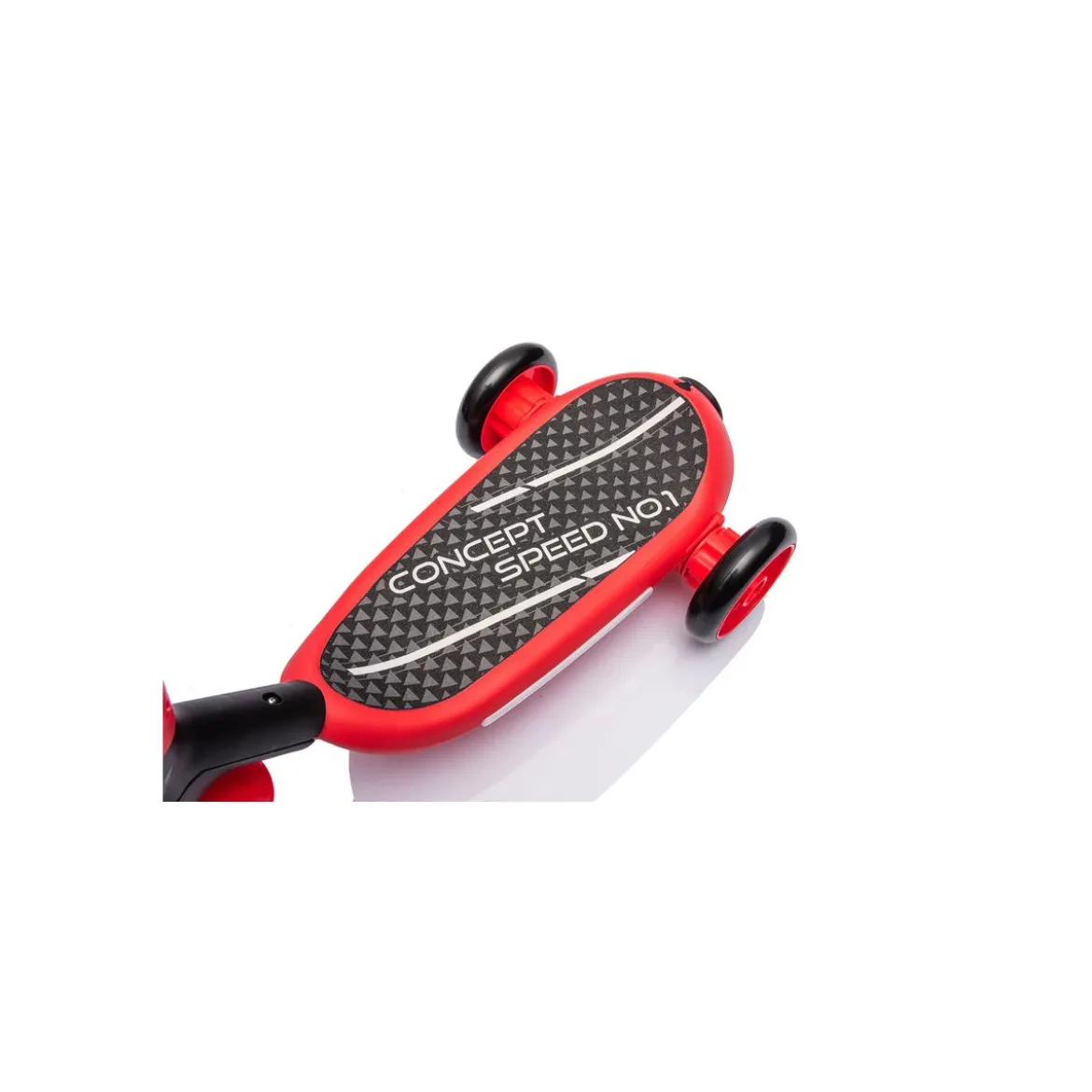 Monopattino Elettrico per Bambini Rosso Deluxe con Protezioni