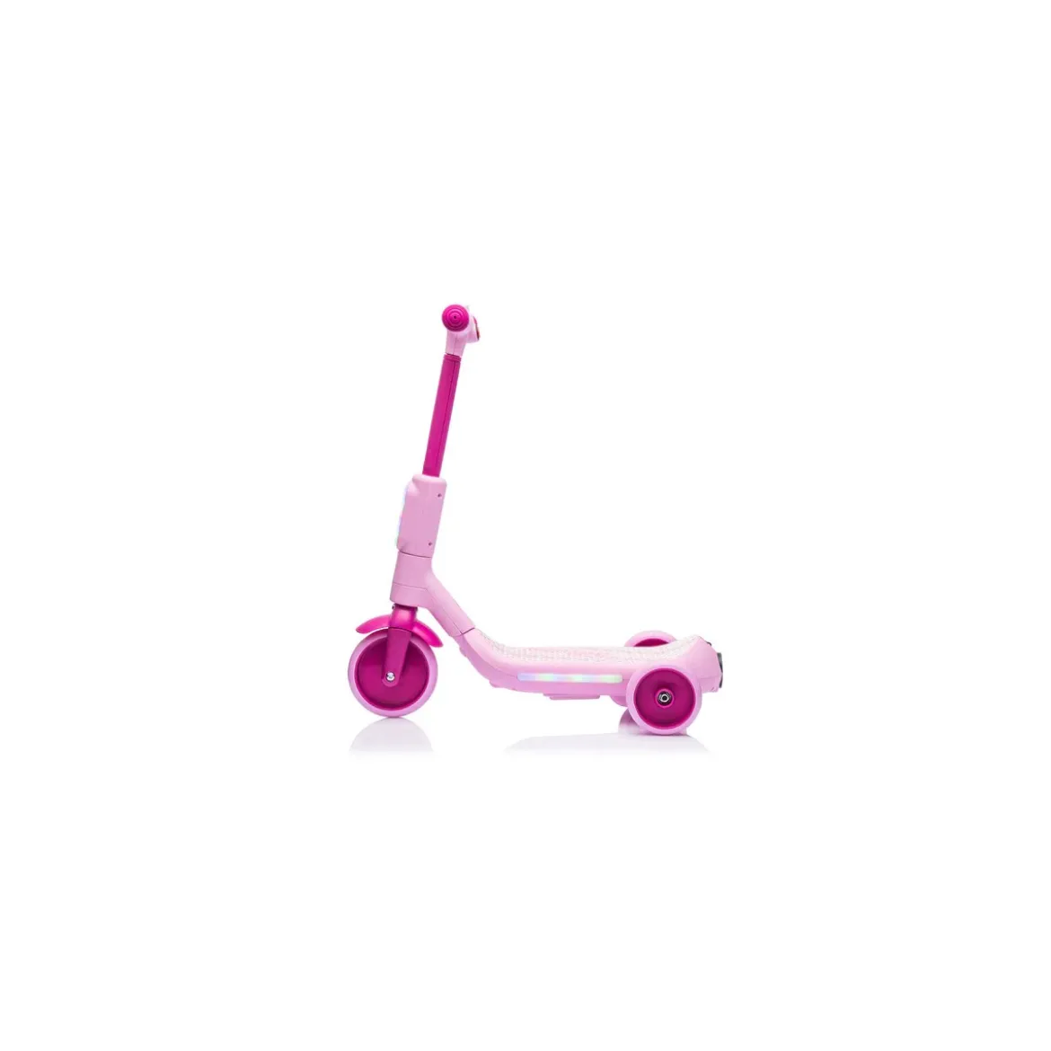 Monopattino Elettrico per Bambini Rosa Deluxe con Protezioni