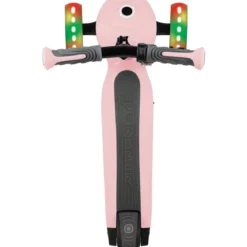 Monopattino Elettrico per Bambini Rosa 80W 3 Ruote Luci Regolabile