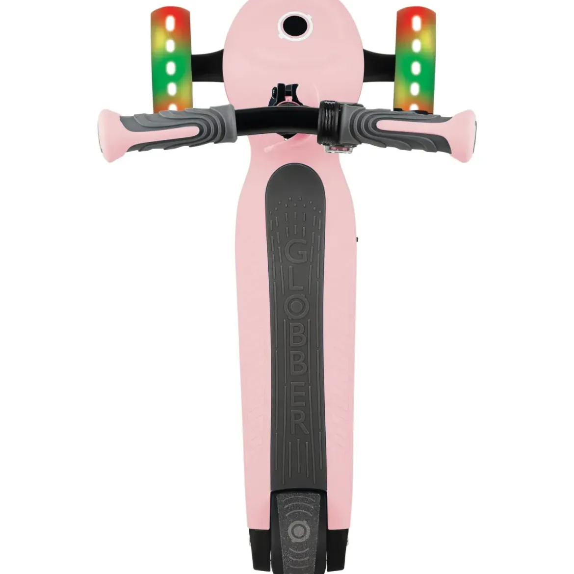 Monopattino Elettrico per Bambini Rosa 80W 3 Ruote Luci Regolabile