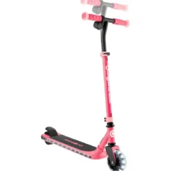 Monopattino Elettrico 2 Ruote per Bambini 80W Regolabile Rosa Corallo