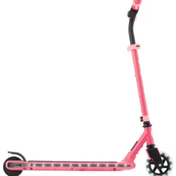 Monopattino Elettrico 2 Ruote per Bambini 80W Regolabile Rosa Corallo