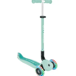 Monopattino Evolutivo 3 in 1 Verde Menta con Luci LED Sterzo 360