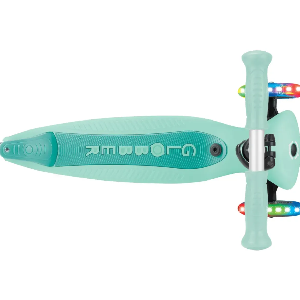 Monopattino Evolutivo 3 in 1 Verde Menta con Luci LED Sterzo 360