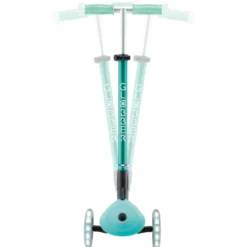 Monopattino per Bambini a 3 Ruote Verde Menta Ruote LED Regolabile