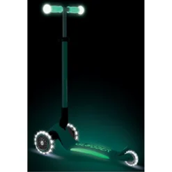 Monopattino per Bambini a 3 Ruote Verde Menta Ruote LED Regolabile