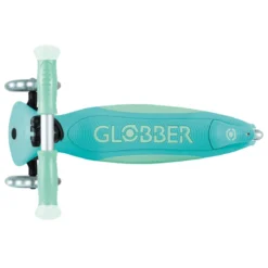 Monopattino per Bambini a 3 Ruote Verde Menta Ruote LED Regolabile