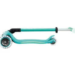 Monopattino per Bambini a 3 Ruote Verde Menta Ruote LED Regolabile