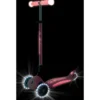 Monopattino per Bambini a 3 Ruote Rosa Pastello Ruote LED Regolabile