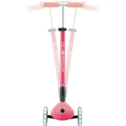 Monopattino per Bambini a 3 Ruote Rosa Pastello Ruote LED Regolabile