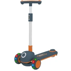 Monopattino per Bambini a 3 Ruote Luminose Manubrio Ergonomico Ottanio