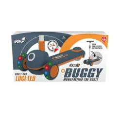 Monopattino per Bambini a 3 Ruote Luminose Manubrio Ergonomico Ottanio
