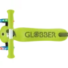 Monopattino per Bambini 3 in 1 Verde Lime Regolabile 50 kg Ruote LED