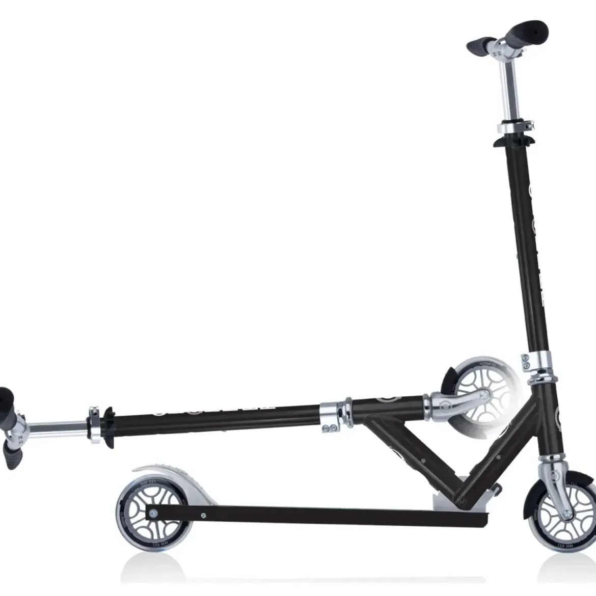 Monopattino per Bambini 6+ Nero Leggero Regolabile 100kg in Alluminio