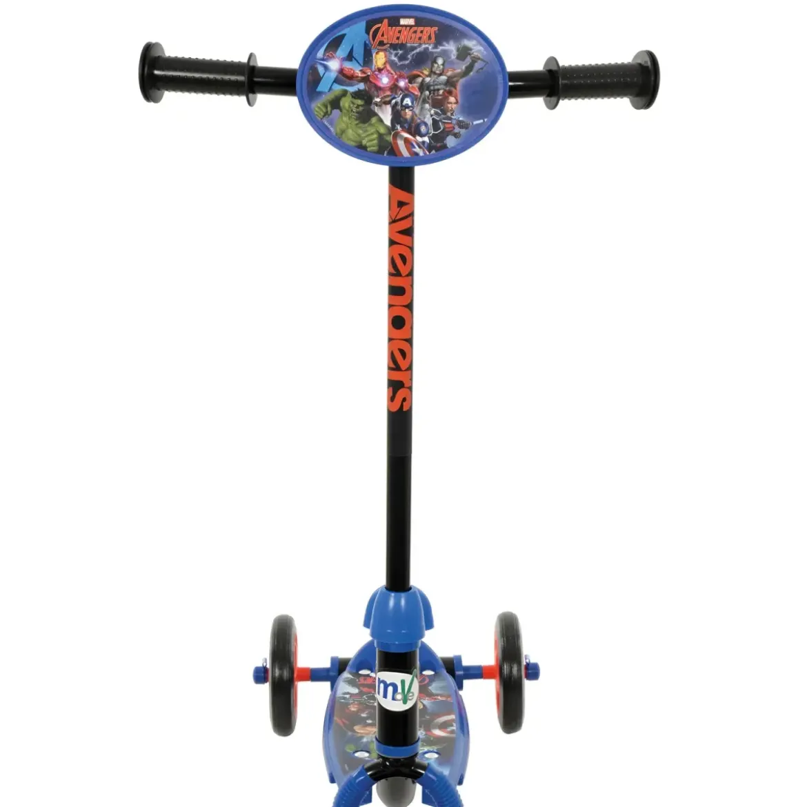 Monopattino per Bambini 3 Ruote Avengers Marvel Manubrio Regolabile