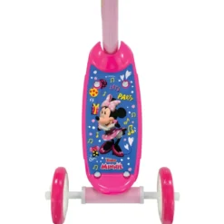 Monopattino per Bambini 3 Ruote Minnie Disney Manubrio Regolabile