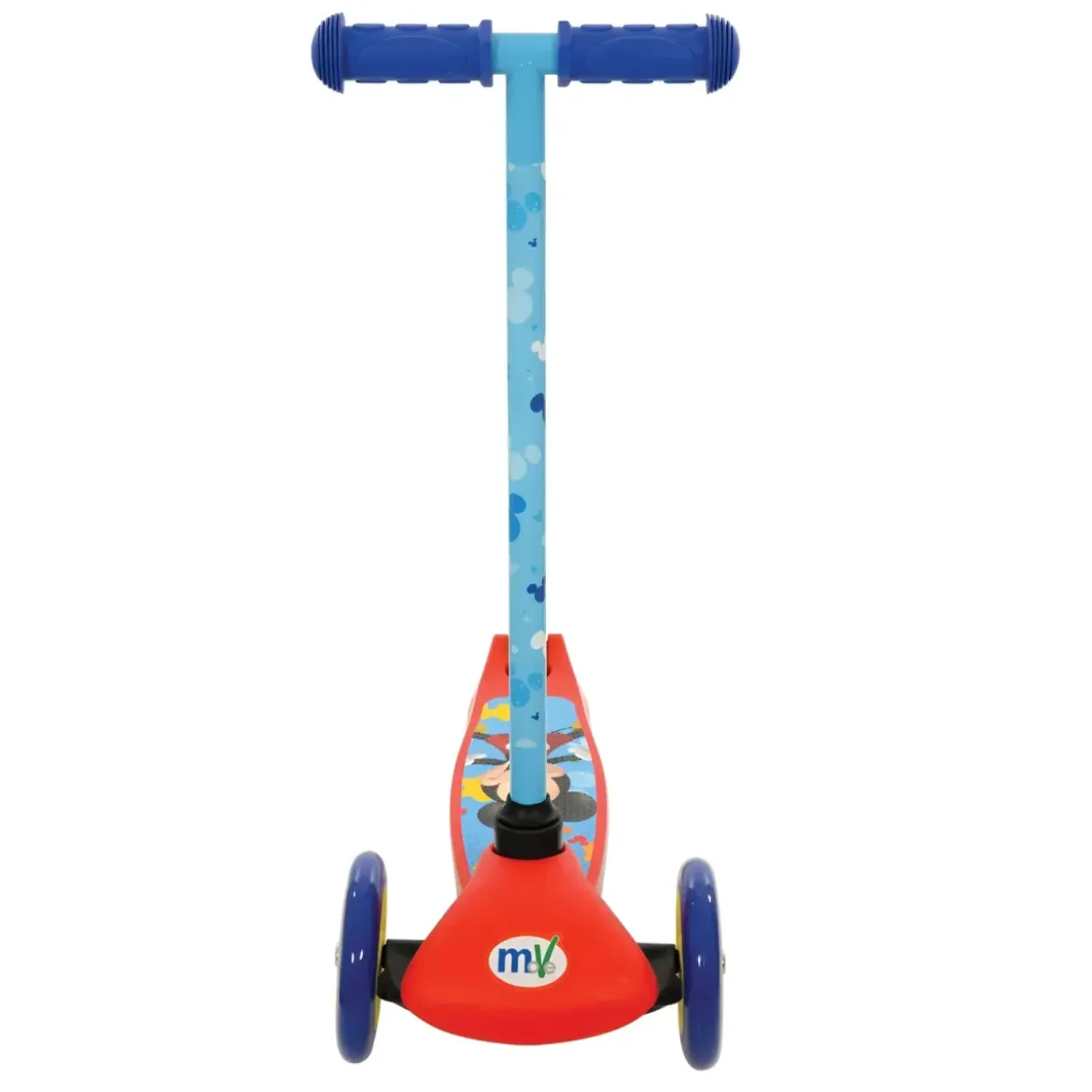 Monopattino per Bambini 3 Ruote Topolino Disney Manubrio Regolabile