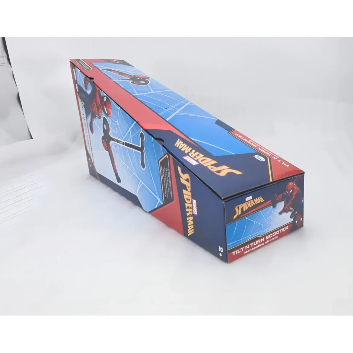 Monopattino per Bambini 3 Ruote Spiderman Marvel Manubrio Regolabile