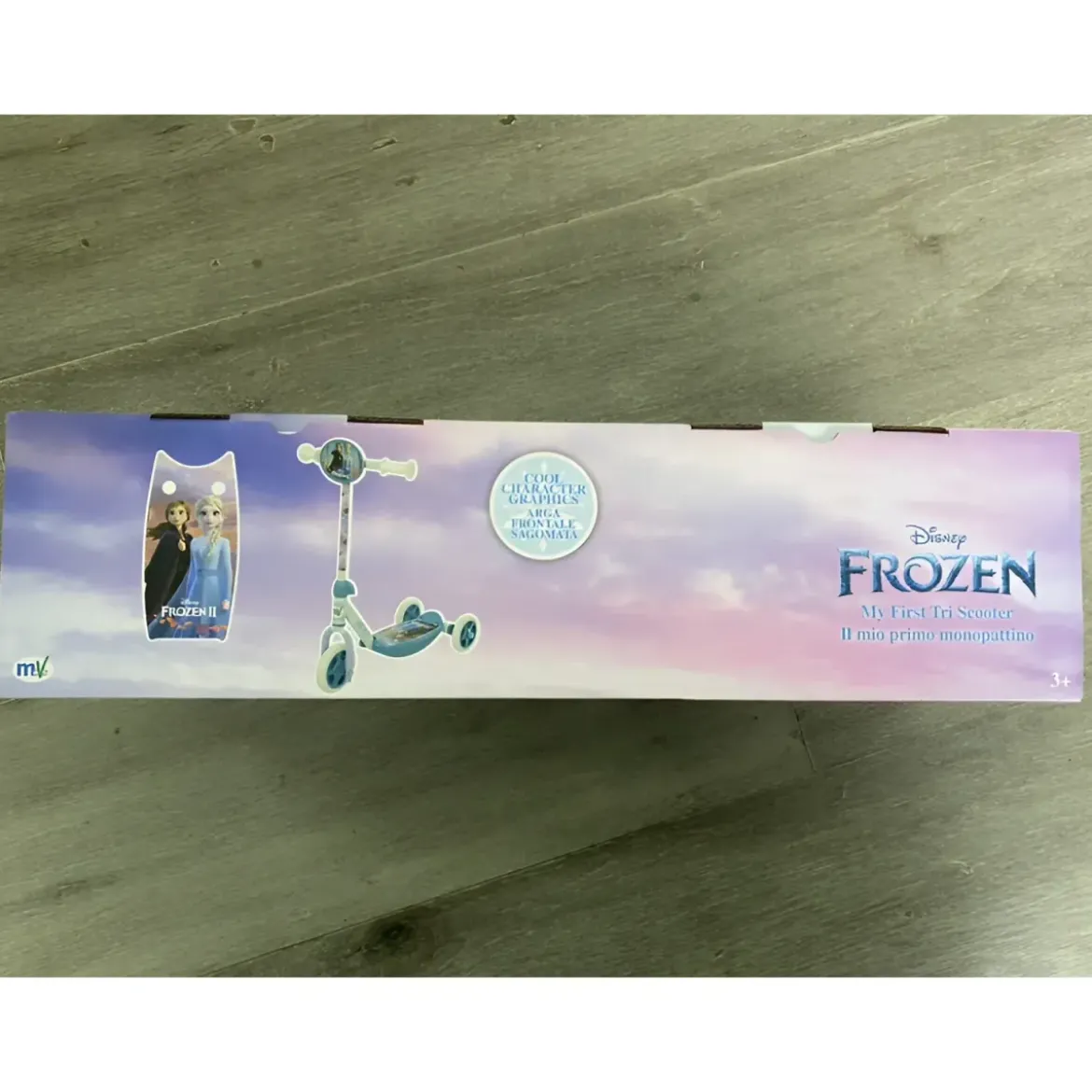 Monopattino per Bambini 3 Ruote Frozen Disney Manubrio Regolabile