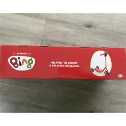 Monopattino per Bambini 3 Ruote Bing Manubrio Regolabile Max 20 kg