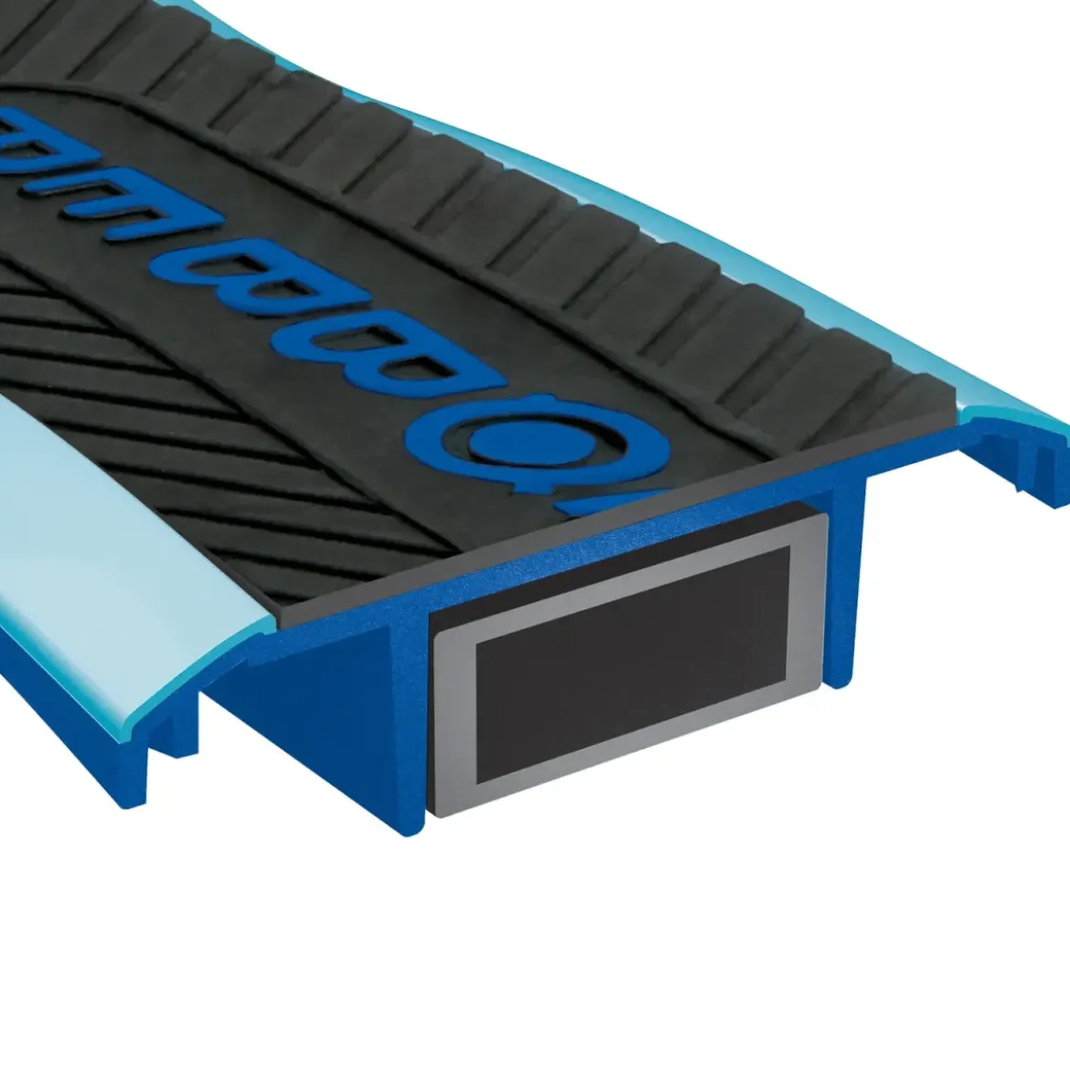 Monopattino per Bimbi 2 Ruote Blu Navy Manubrio Regolabile Ruote LED