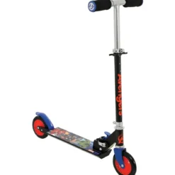 Monopattino Pieghevole Bambini Avengers 2 Ruote Manubrio Regolabile