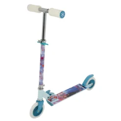 Monopattino Pieghevole Bambini Frozen 2 Ruote Manubrio Regolabile