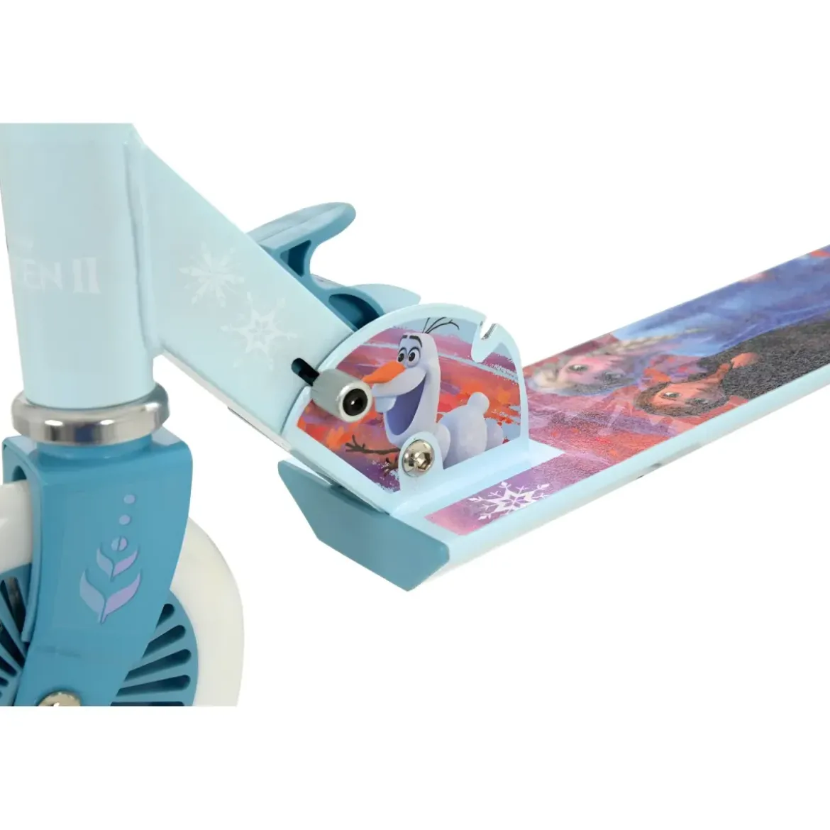 Monopattino Pieghevole Bambini Frozen 2 Ruote Manubrio Regolabile