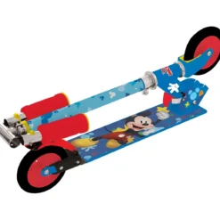 Monopattino Pieghevole Bambini Topolino 2 Ruote Manubrio Regolabile