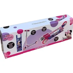 Monopattino Pieghevole Bambini Minnie 2 Ruote Manubrio Regolabile