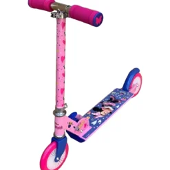 Monopattino Pieghevole Bambini Minnie 2 Ruote Manubrio Regolabile