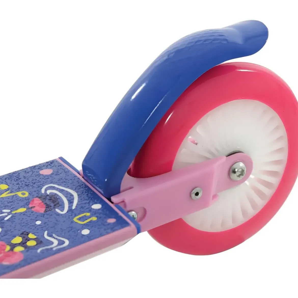 Monopattino Pieghevole Bambini Minnie 2 Ruote Manubrio Regolabile