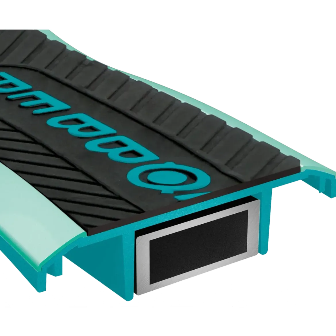 Monopattino Regolabile Bambini 6+ a 2 Ruote 100 kg Verde Acqua Robusto