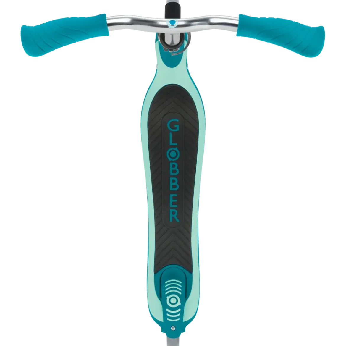 Monopattino Regolabile Bambini 6+ a 2 Ruote 100 kg Verde Acqua Robusto