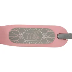 Monopattino 3 Ruote LED Bambini Pieghevole Rosa Cuscinetti ABEC-5