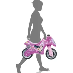 Moto Cavalcabile per Bambini Minnie Disney Rosa Massimo 30 kg