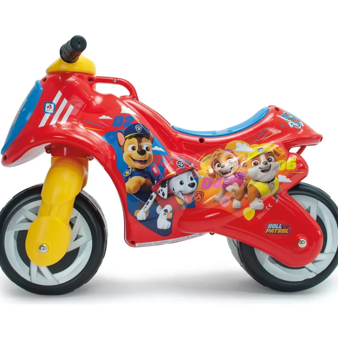 Moto Cavalcabile per Bambini Paw Patrol Disney Rosso Massimo 30 kg