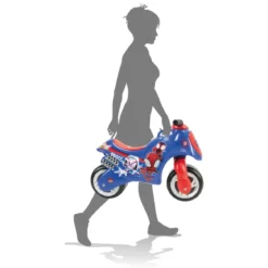 Moto Cavalcabile per Bambini per Equilibrio Blu Spidey Marvel Max 30kg