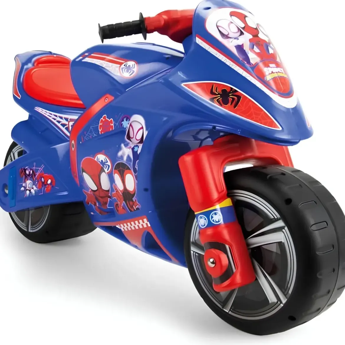 Moto Cavalcabile per Bambini Blu Spidey Marvel Equilibrio Max 50kg