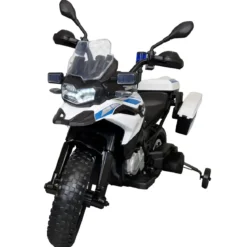 Motocicletta della Polizia 12 V Moto Elettrica per Bambini BMW F850