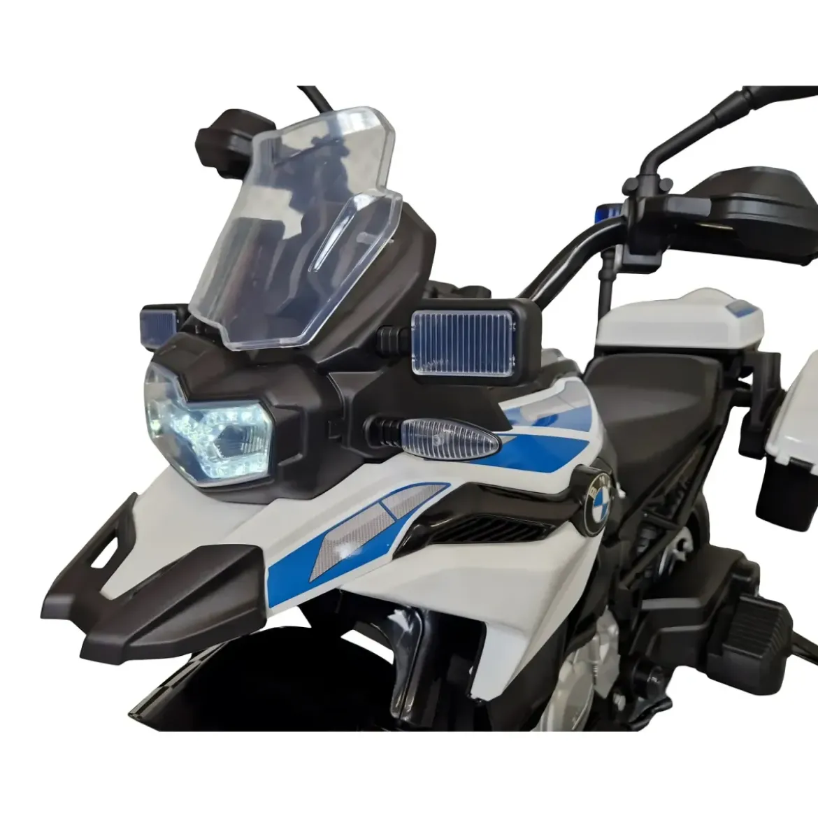 Motocicletta della Polizia 12 V Moto Elettrica per Bambini BMW F850