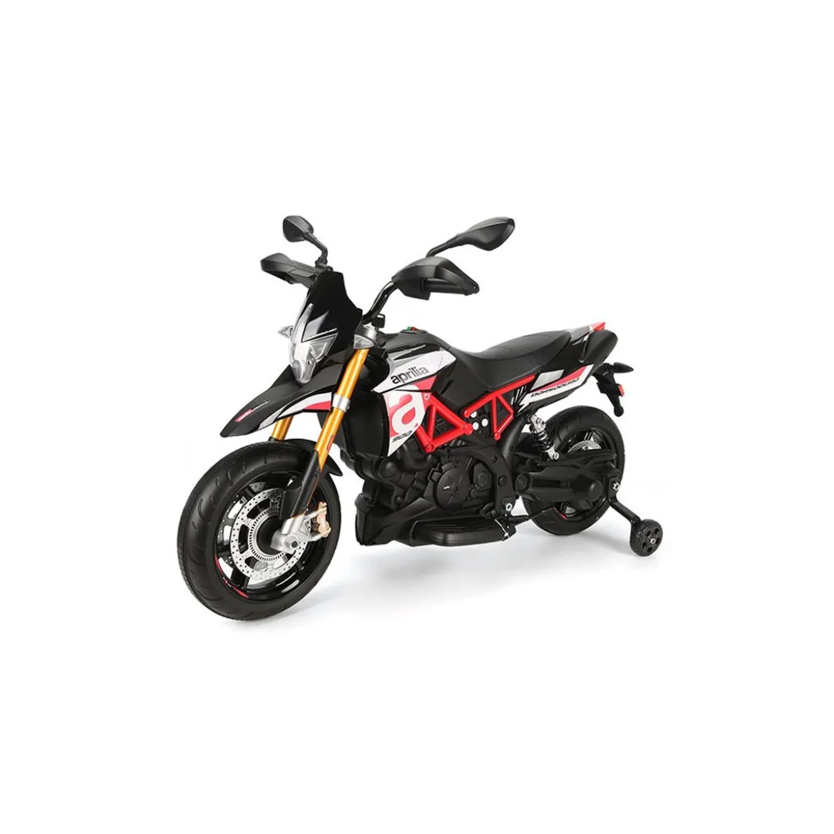 Moto Elettrica a Batteria Aprilia Dorsoduro da Bambino